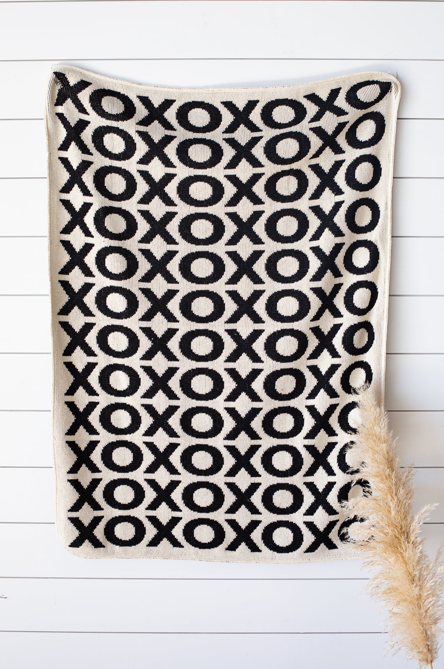 XO recycled cotton blanket made in the USA