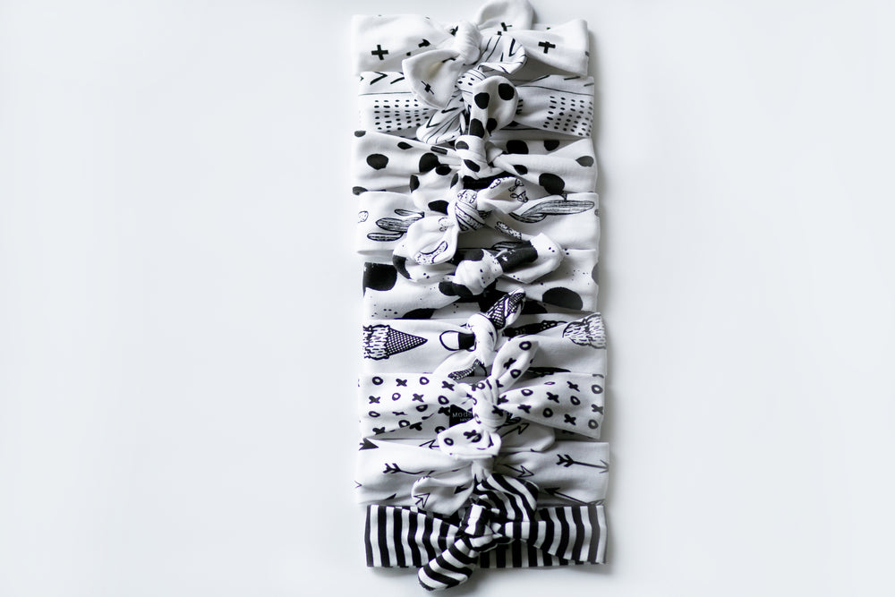 
                  
                    Load image into Gallery viewer, Organic cotton headband -  VARIOUS PRINTS
                  
                