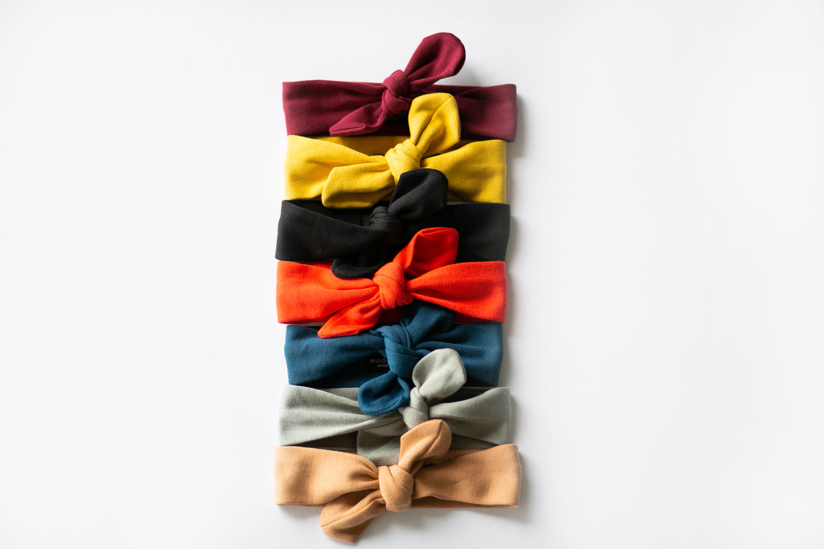 Organic Cotton Headband | GOTS Certified Organic Cotton | Colors + Prints