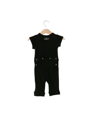 
                  
                    Load image into Gallery viewer, Organic Short Sleeve Jumpsuit with Explorer Back -  Colors
                  
                