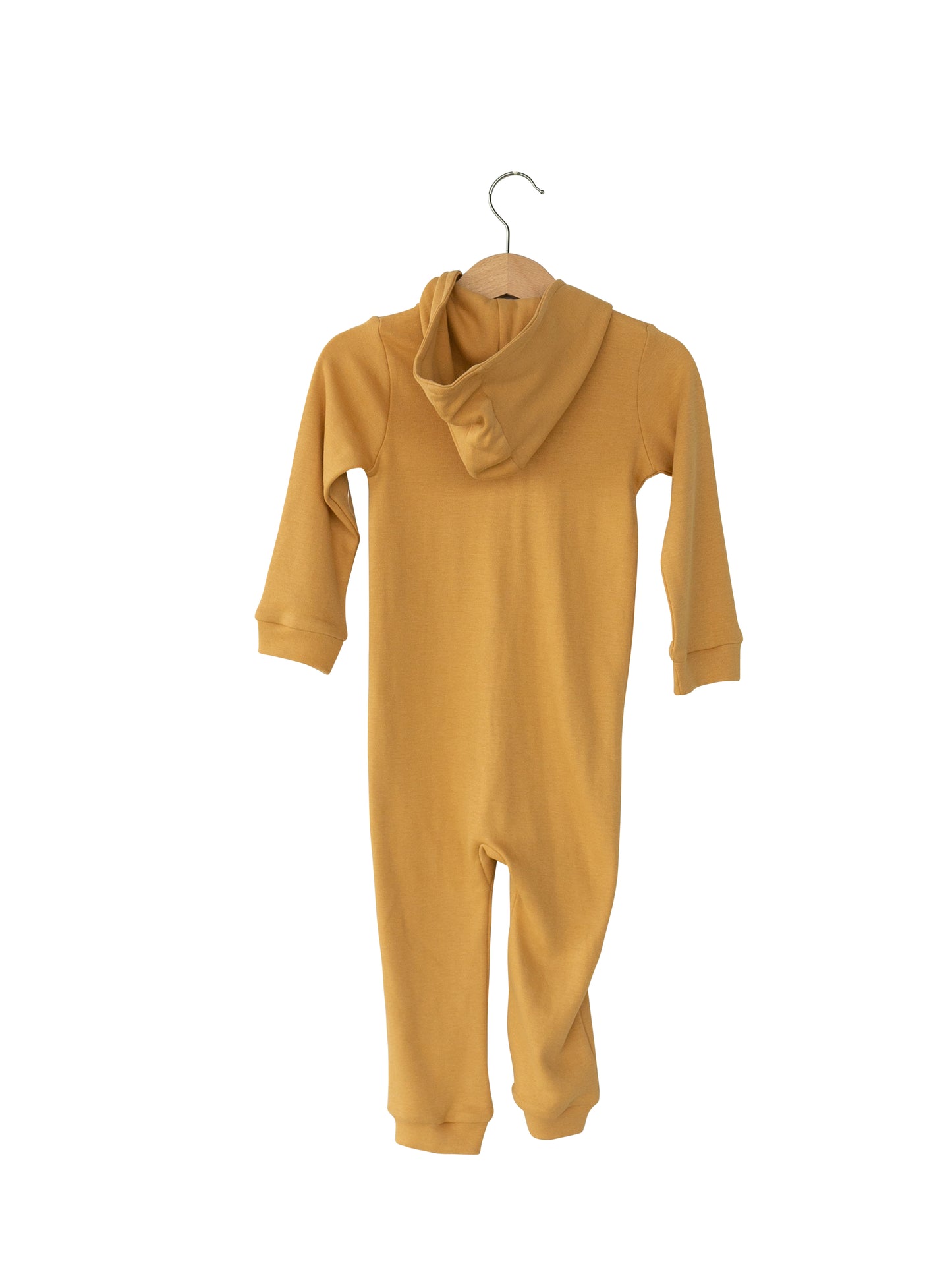 Organic Hoodie Zip Coverall | GOTS Certified Organic Cotton | Solid Colors