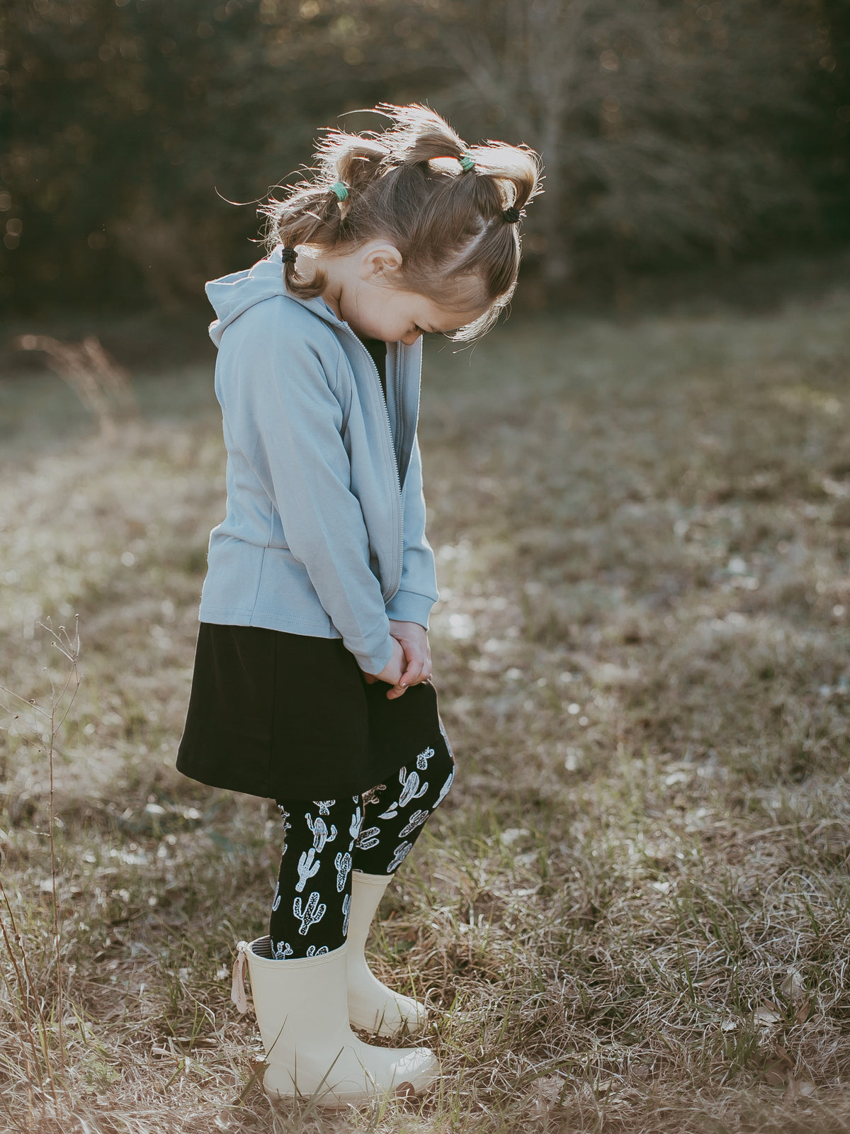 Organic Zip Hoodie - Solid Colors | GOTS Certified Kids Hoodie, product image 10