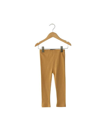 Organic Kids Leggings | GOTS Certified Organic Cotton | Solid Colors