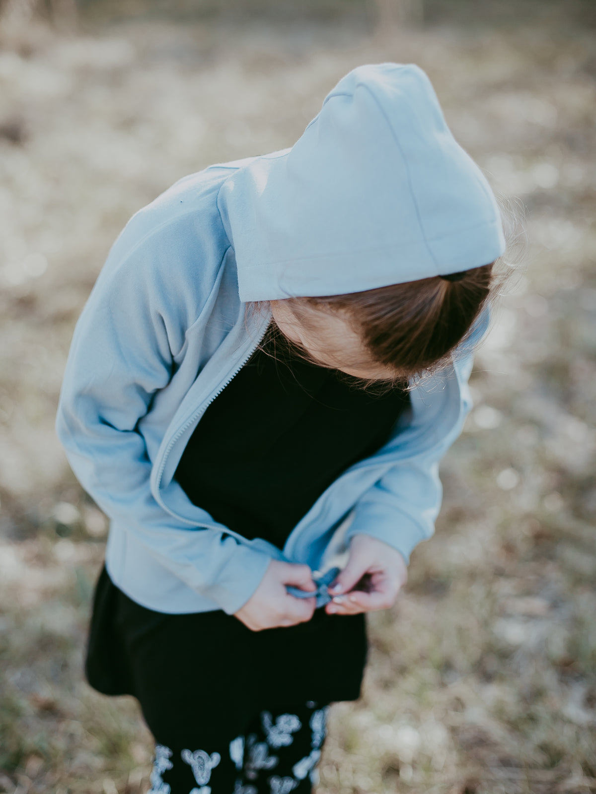 Organic Zip Hoodie - Solid Colors | GOTS Certified Kids Hoodie, product image 12