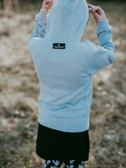 Organic Zip Hoodie - Solid Colors | GOTS Certified Kids Hoodie, product image 13