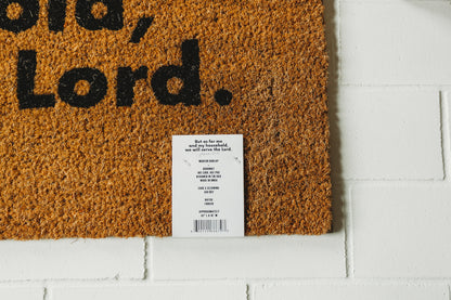 XL Scripture Doormat | Joshua 24:15
