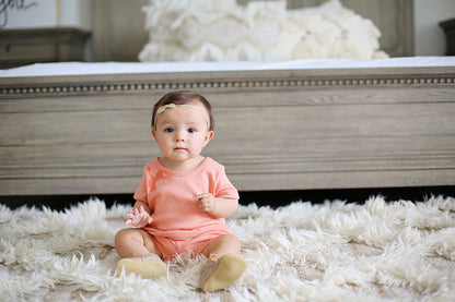 Organic Baby and Kids Tee | GOTS Certified Organic Cotton | Solid Colors | Sizes 3 Months to 5 Years