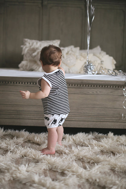 Organic Kids Shorts | GOTS Certified Organic Cotton | Signature Prints