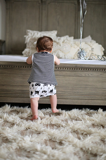 Organic Kids Shorts | GOTS Certified Organic Cotton | Signature Prints