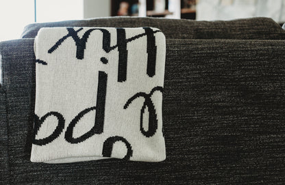 God Has You Recycled Cotton Throw Blanket | Made in USA