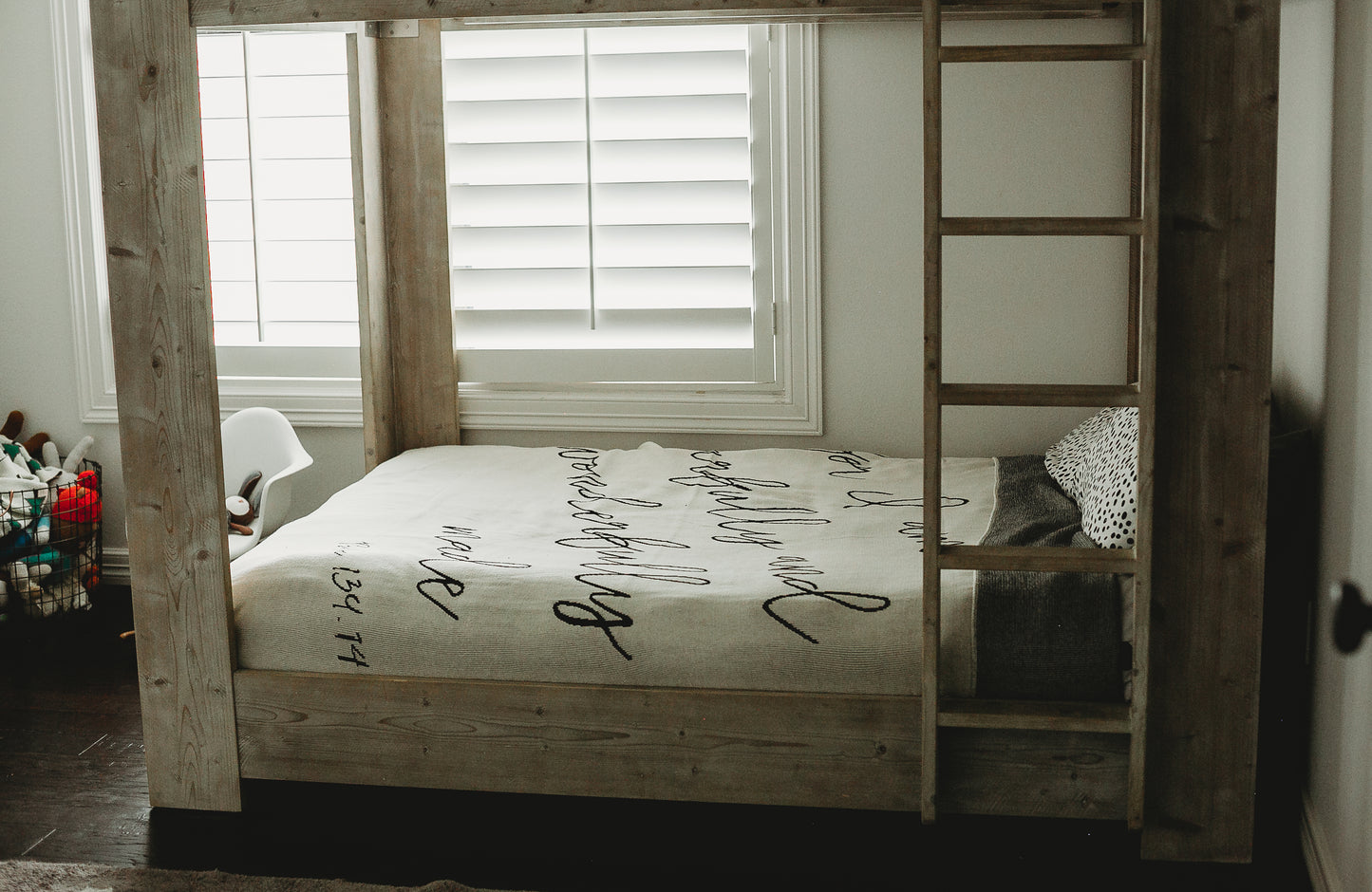Fearfully and Wonderfully Made Recycled Cotton Throw | Made in USA