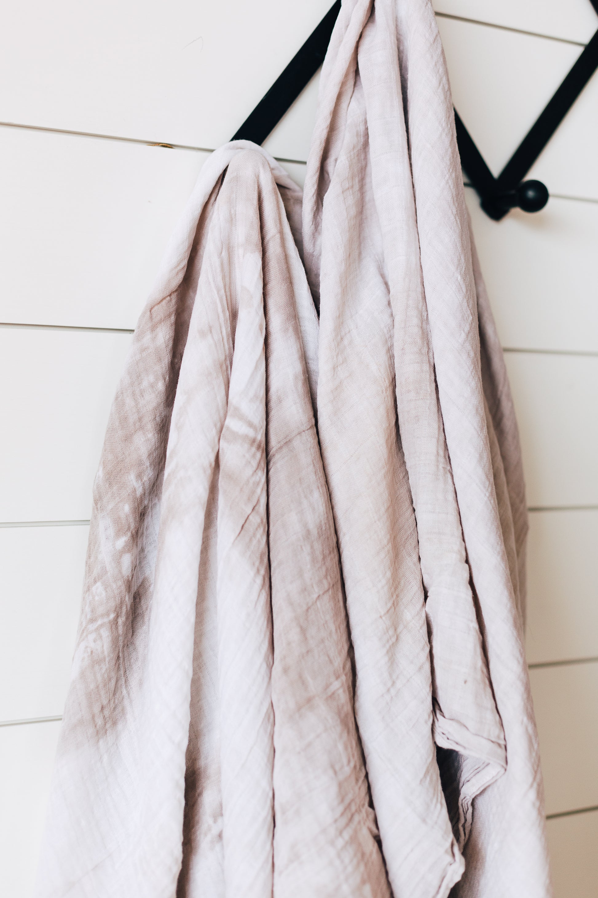 Hand Dyed Organic Swaddle | GOTS Certified Organic Cotton Muslin | Solid Colors