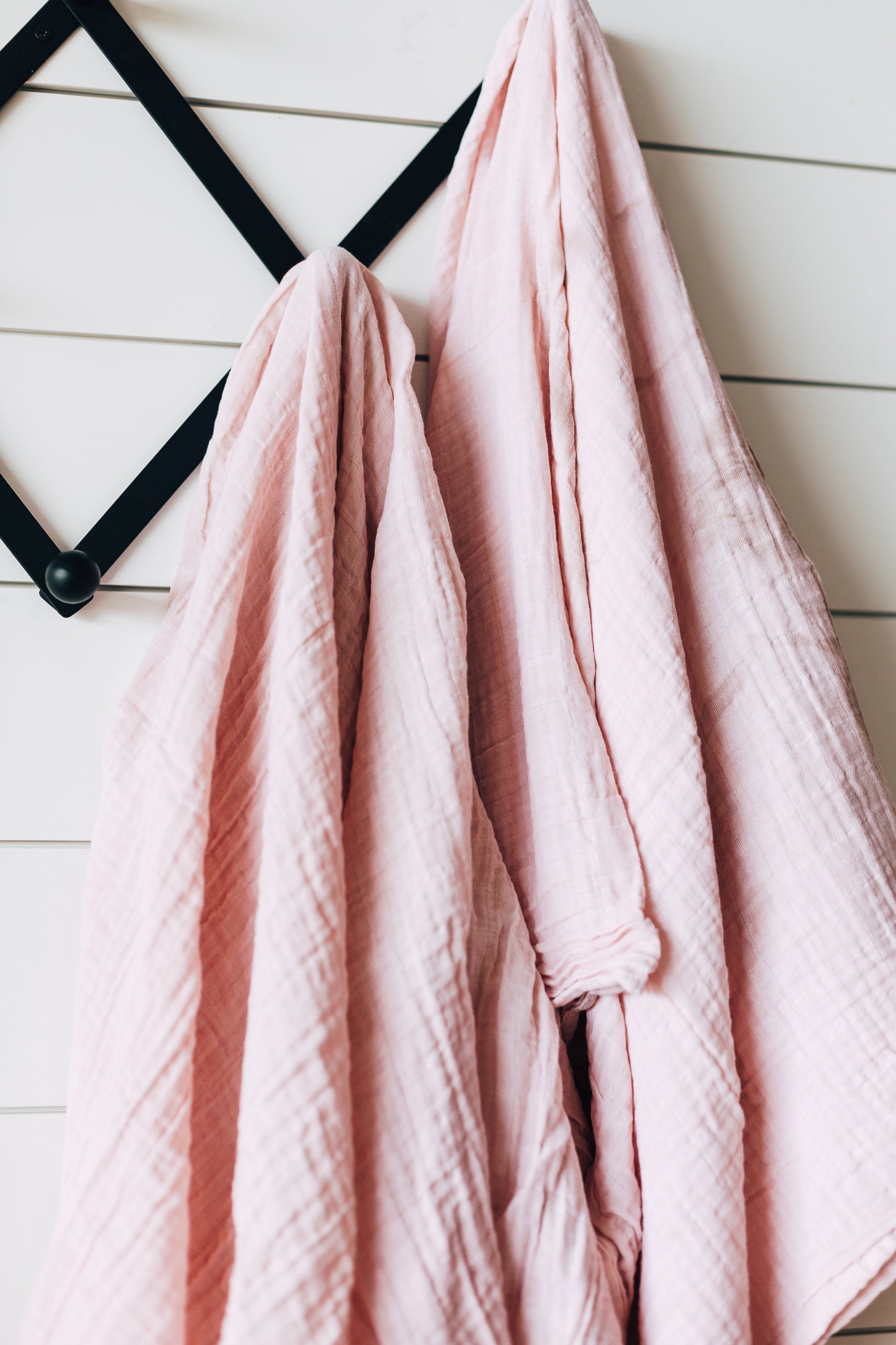 Hand Dyed Organic Swaddle | GOTS Certified Organic Cotton Muslin | Solid Colors