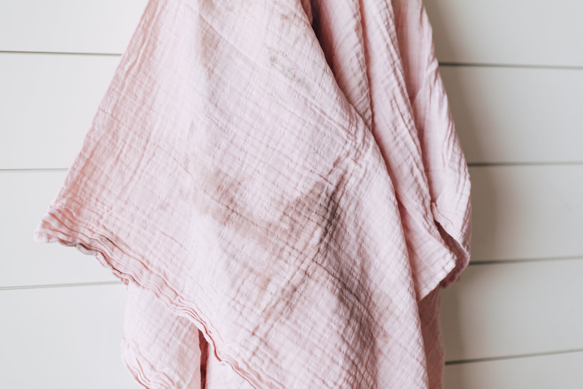 Hand Dyed Organic Swaddle | GOTS Certified Organic Cotton Muslin | Solid Colors