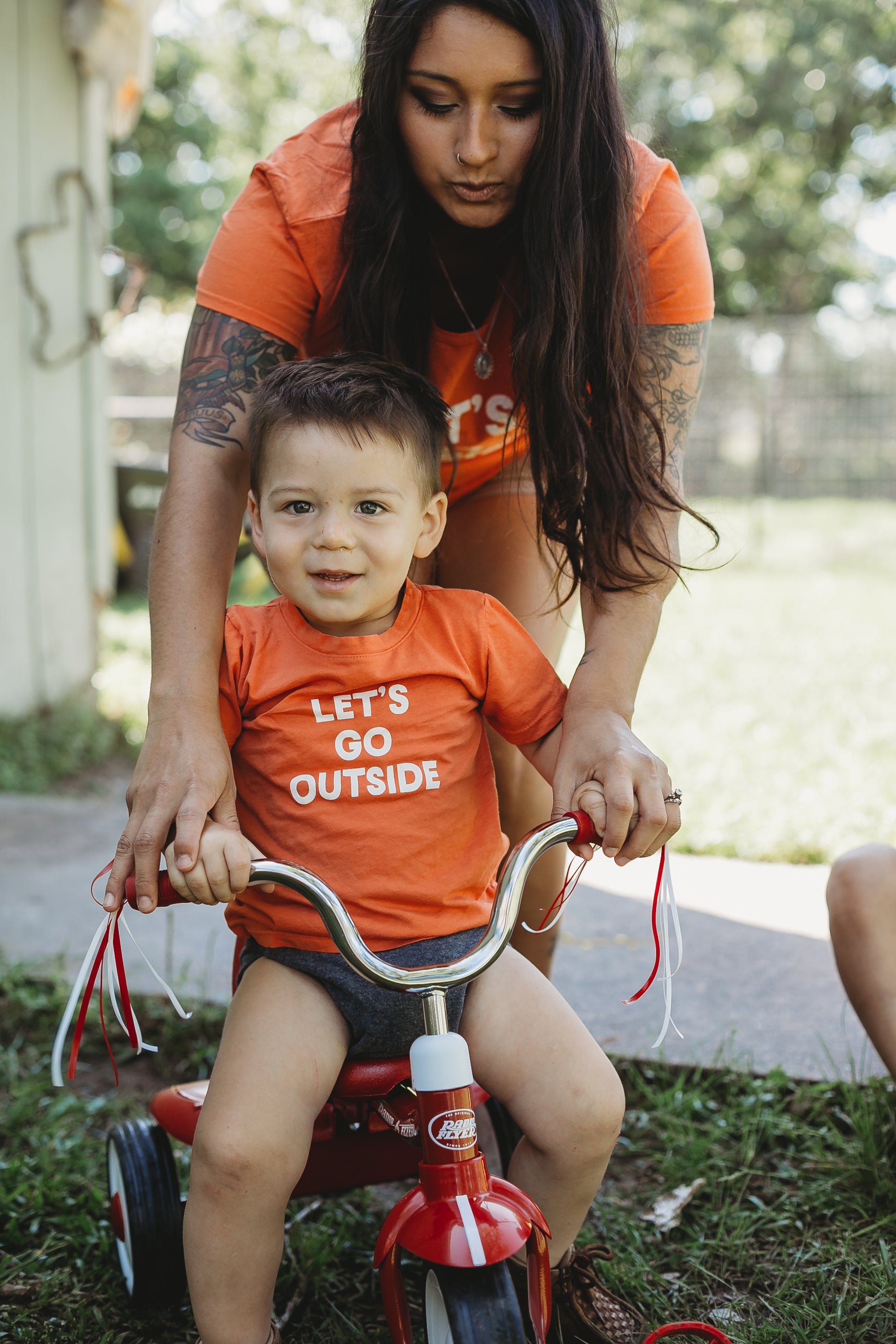 Women's Let's Go Outside Crewneck Tee