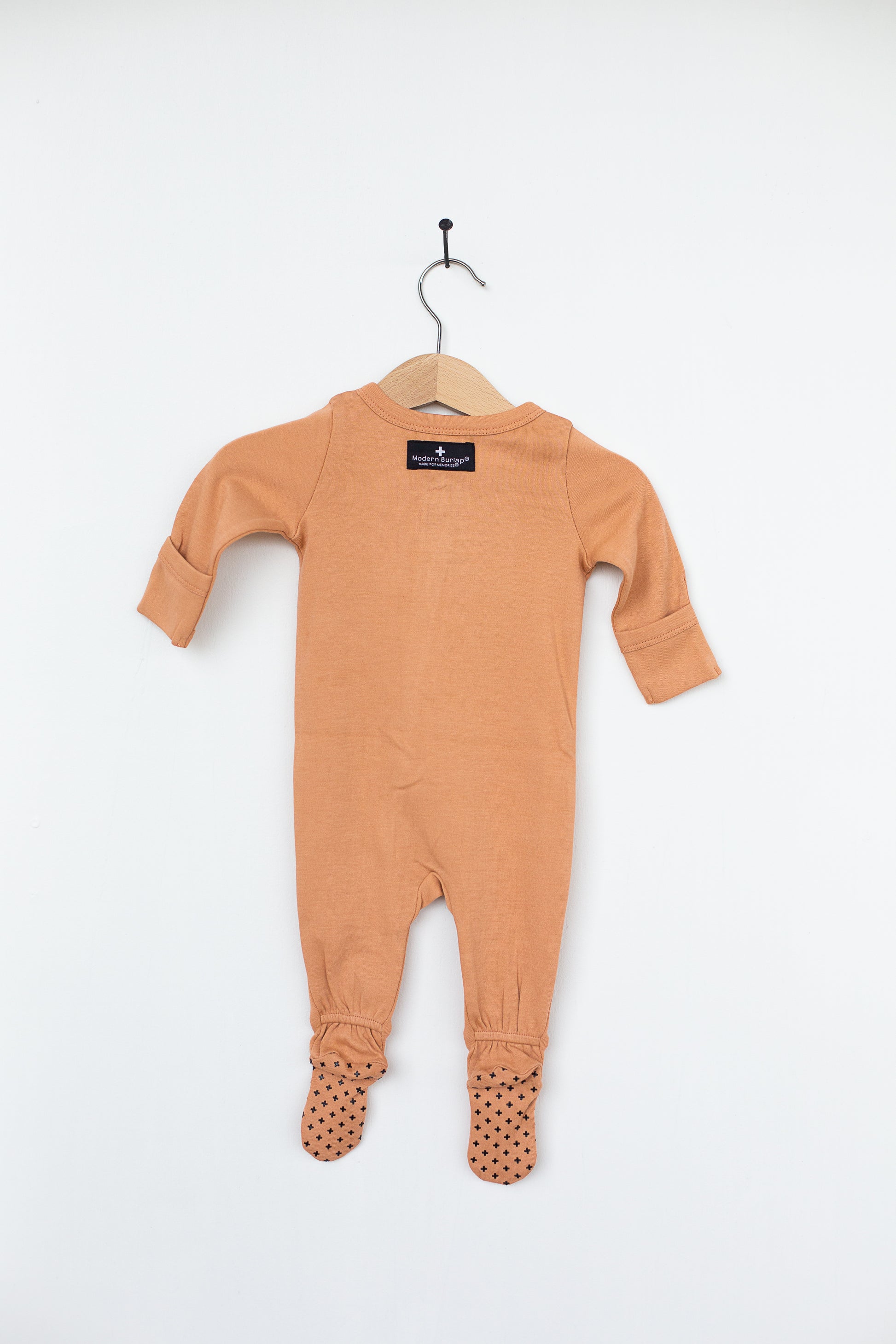Organic 2 Way Zip Footie | GOTS Certified Organic Cotton | Solid Colors