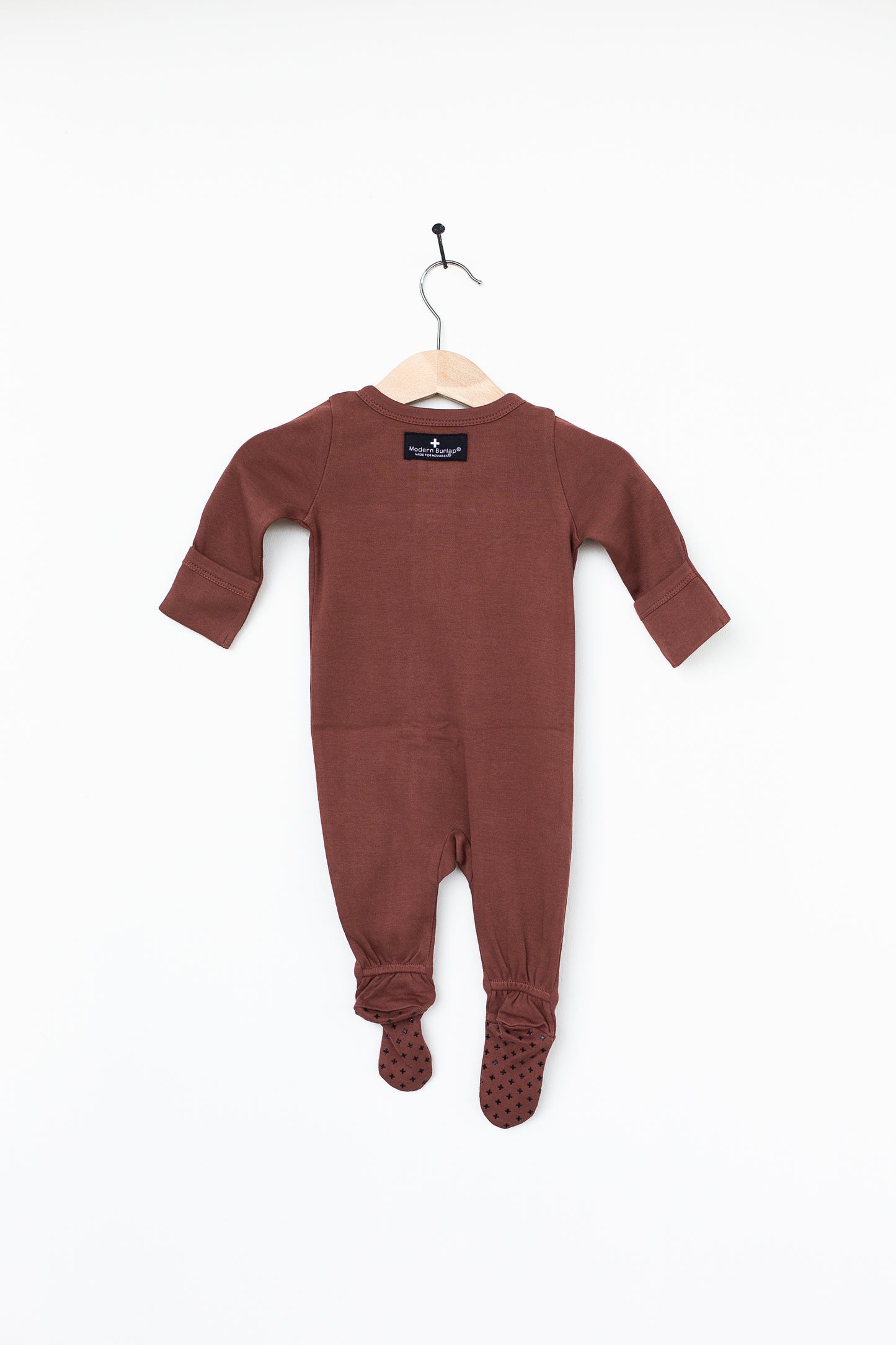 Organic 2 Way Zip Footie | GOTS Certified Organic Cotton | Solid Colors