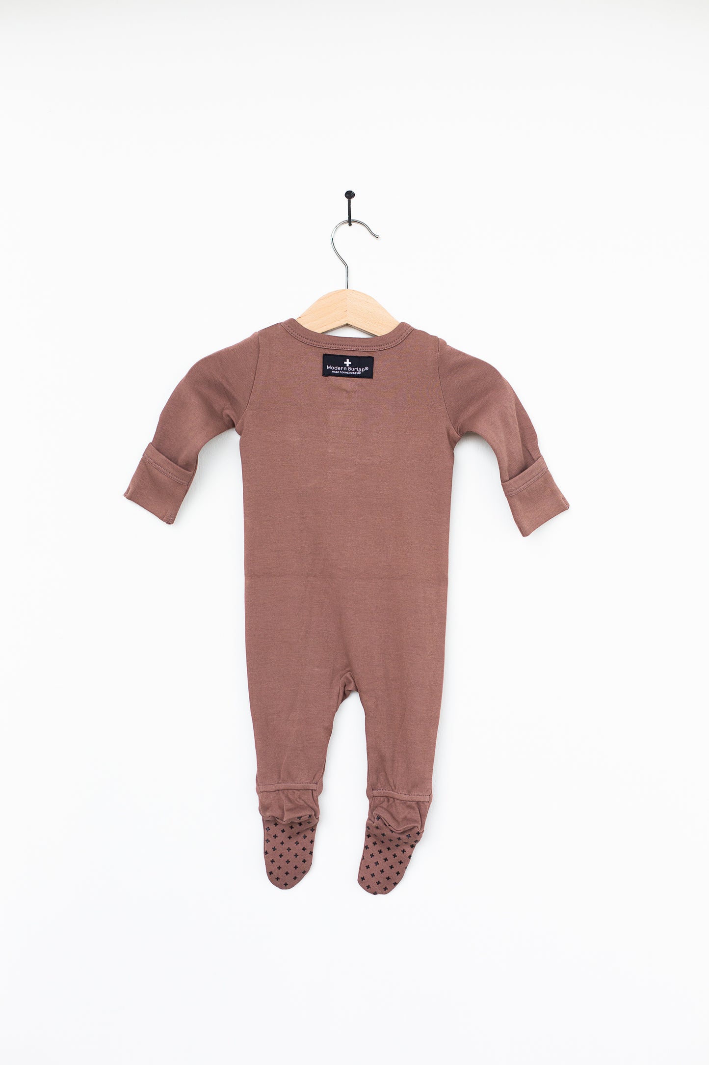Organic 2 Way Zip Footie | GOTS Certified Organic Cotton | Solid Colors
