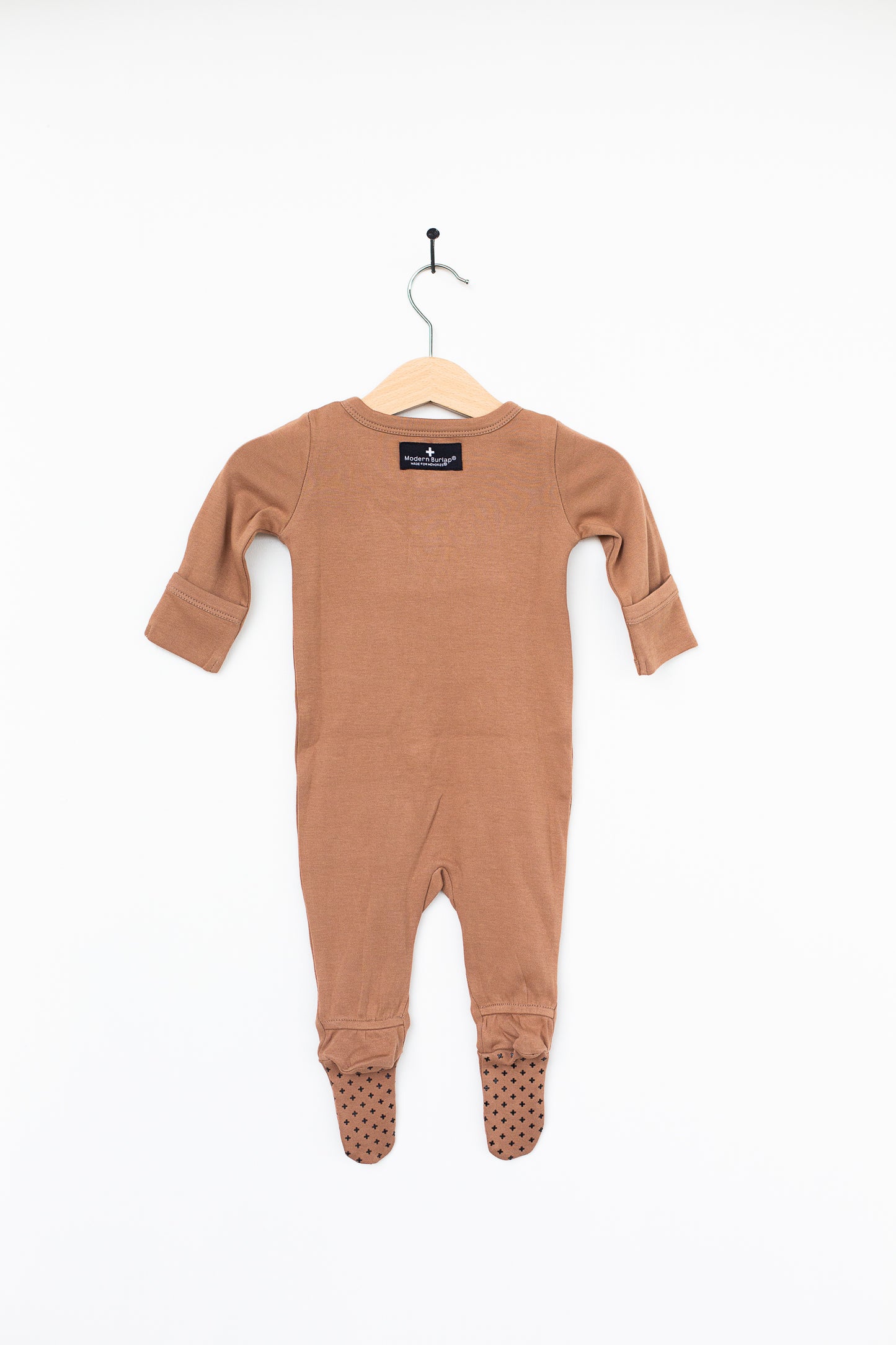 Organic 2 Way Zip Footie | GOTS Certified Organic Cotton | Solid Colors