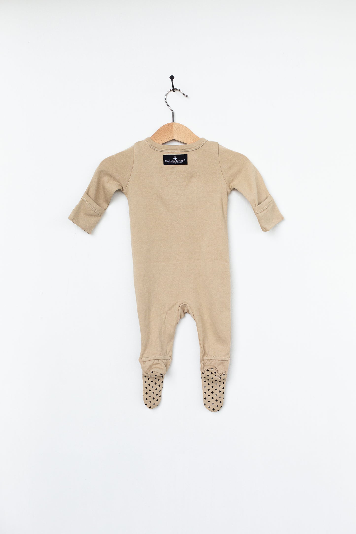 Organic 2 Way Zip Footie | GOTS Certified Organic Cotton | Solid Colors