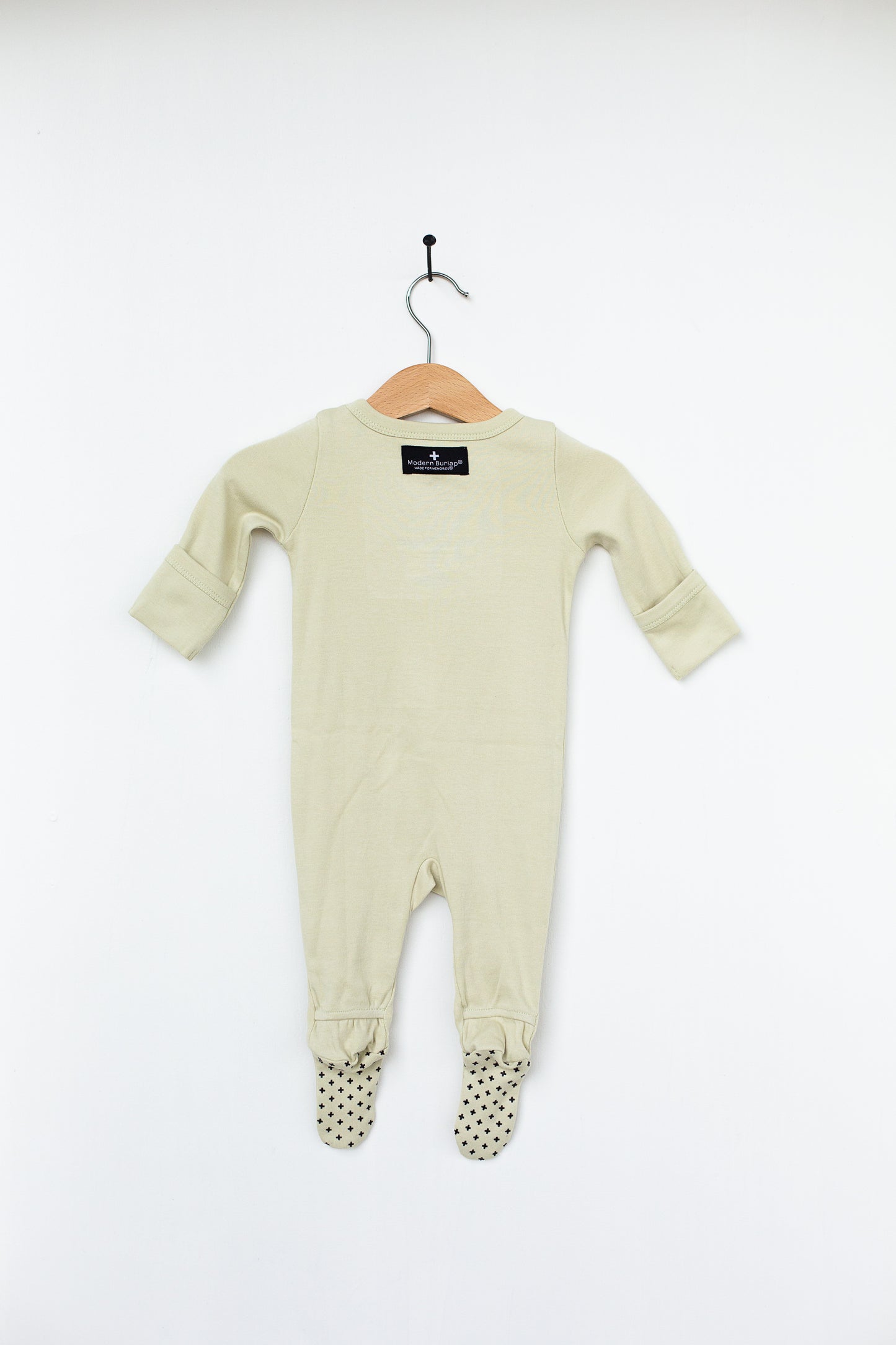 Organic 2 Way Zip Footie | GOTS Certified Organic Cotton | Solid Colors