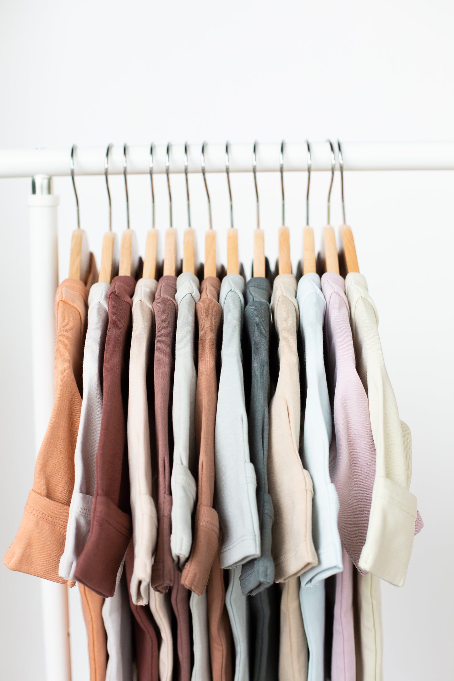 Organic 2 Way Zip Footie | GOTS Certified Organic Cotton | Solid Colors