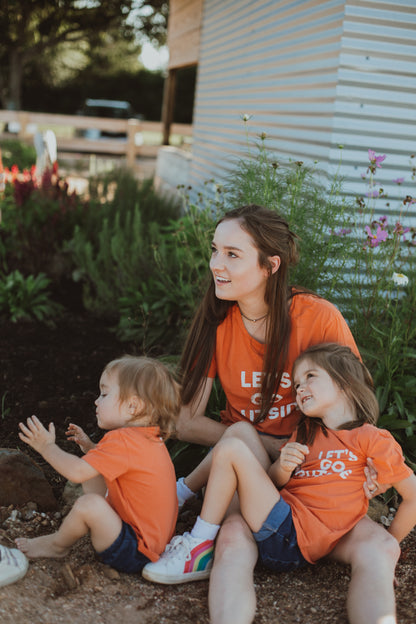 Women's Let's Go Outside Crewneck Tee