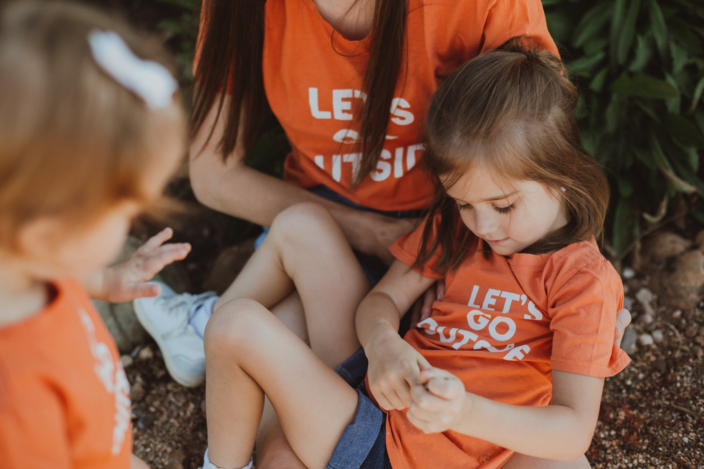 Women's Let's Go Outside Crewneck Tee
