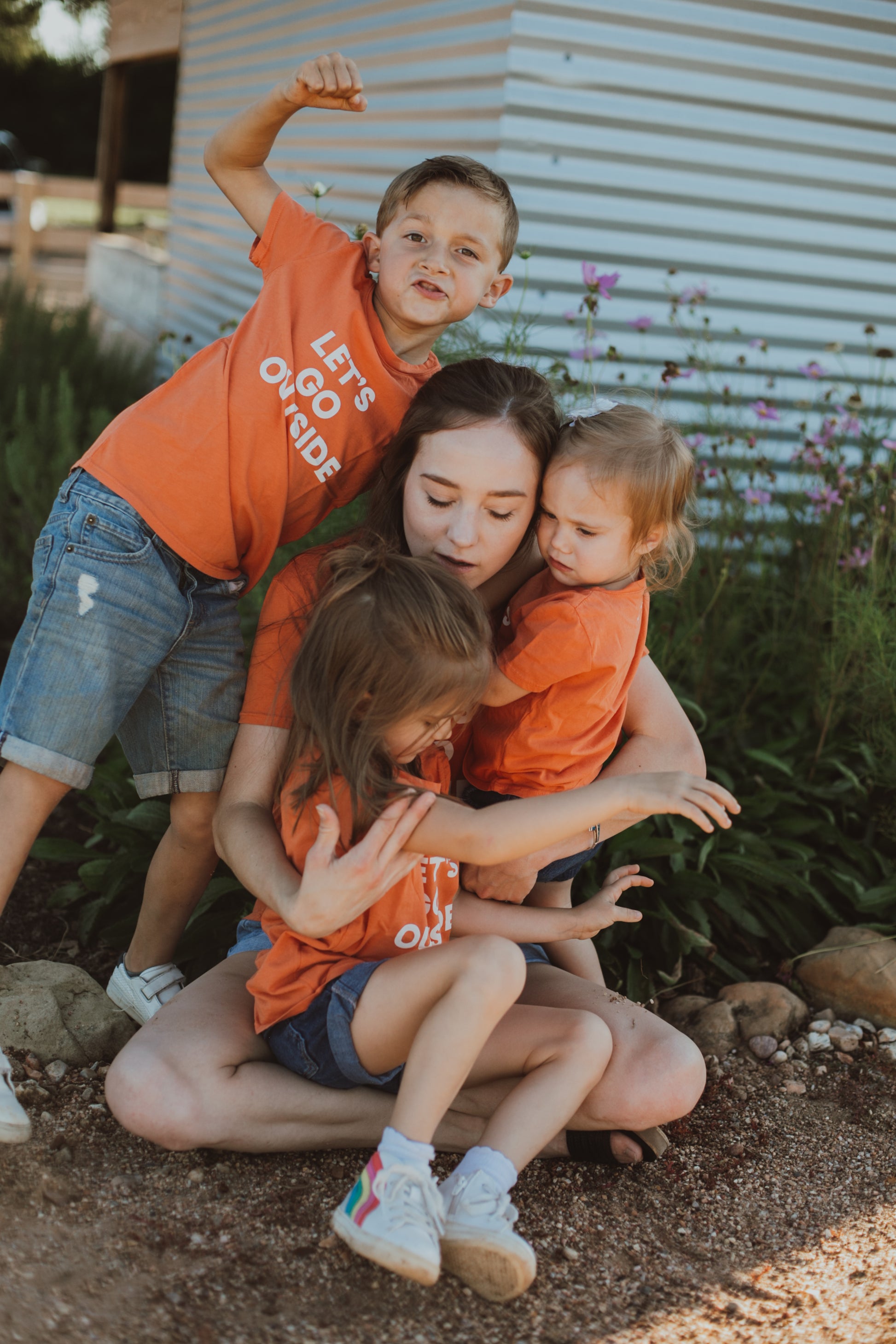 Women's Let's Go Outside Crewneck Tee