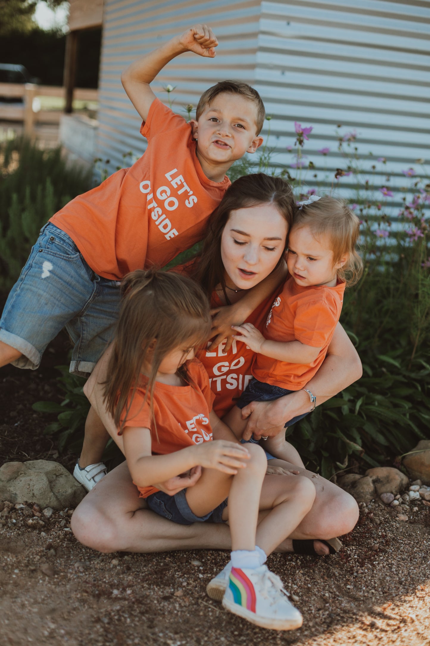 Women's Let's Go Outside Crewneck Tee