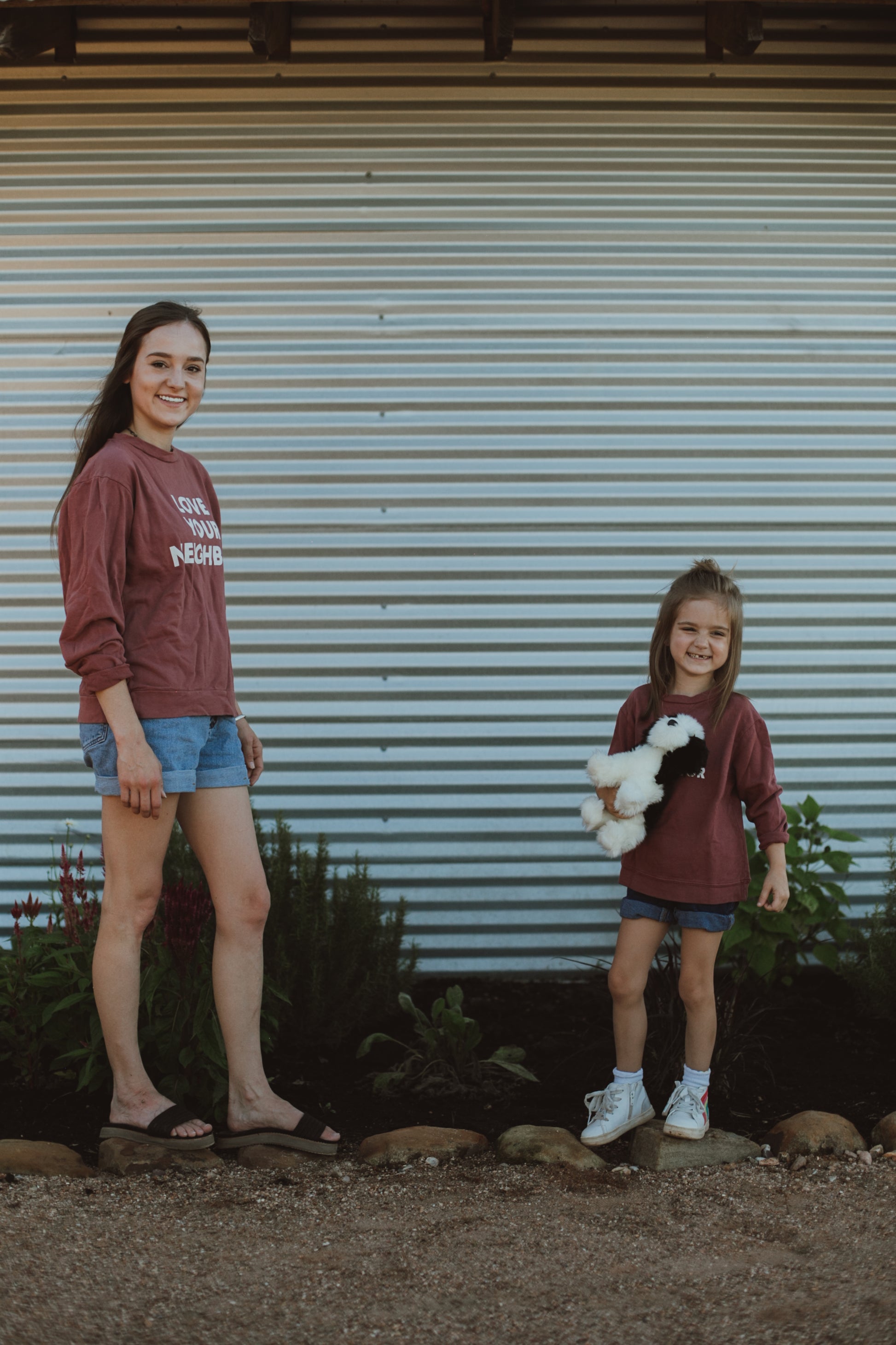 Love Your Neighbor Adult Sweatshirt | GOTS Certified Organic Cotton