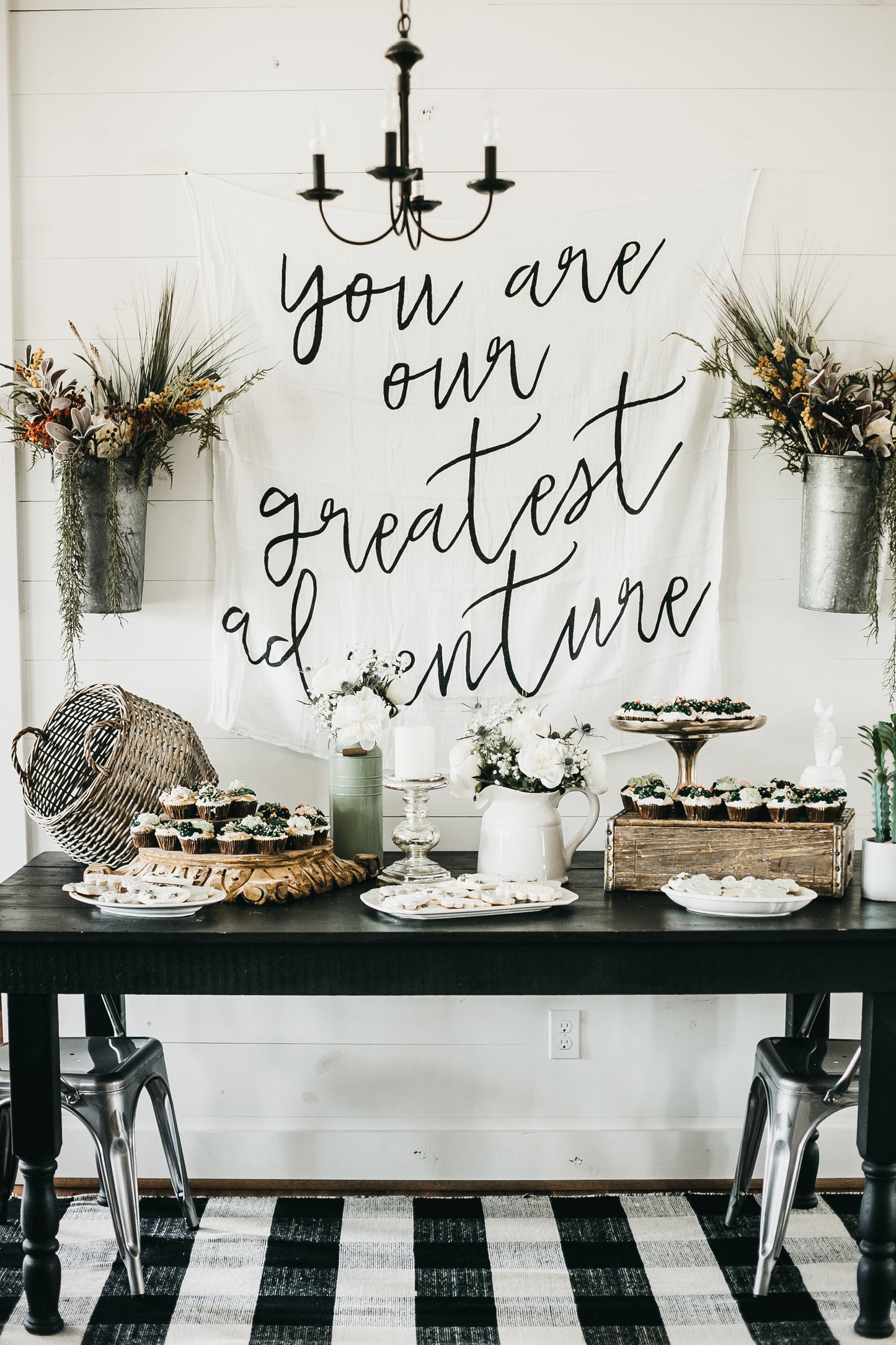 You Are Our Greatest Adventure newborn gift by Modern Burlap