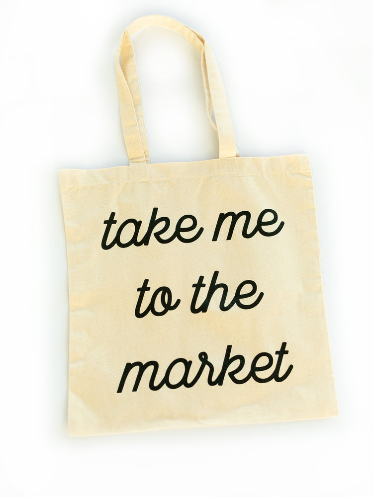 Take Me to the Market - Small Tote