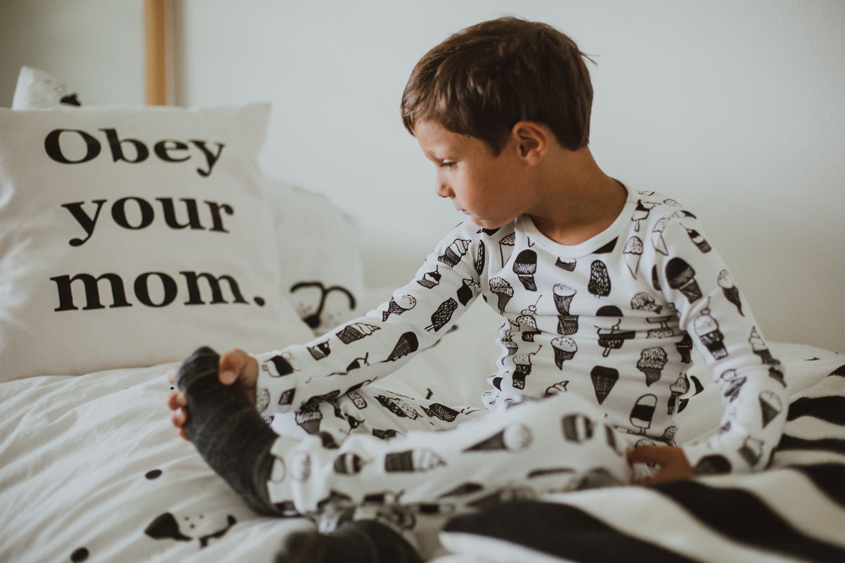 Organic Baby + Kids Pajama Set | Signature Prints