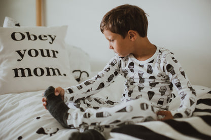 Organic Baby + Kids Pajama Set | Signature Prints