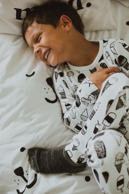 Organic Baby + Kids Pajama Set | Signature Prints