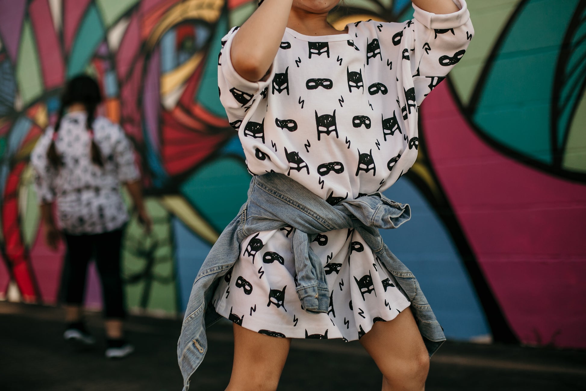 Organic Slouch Dress | GOTS Certified Organic Cotton | Signature Prints