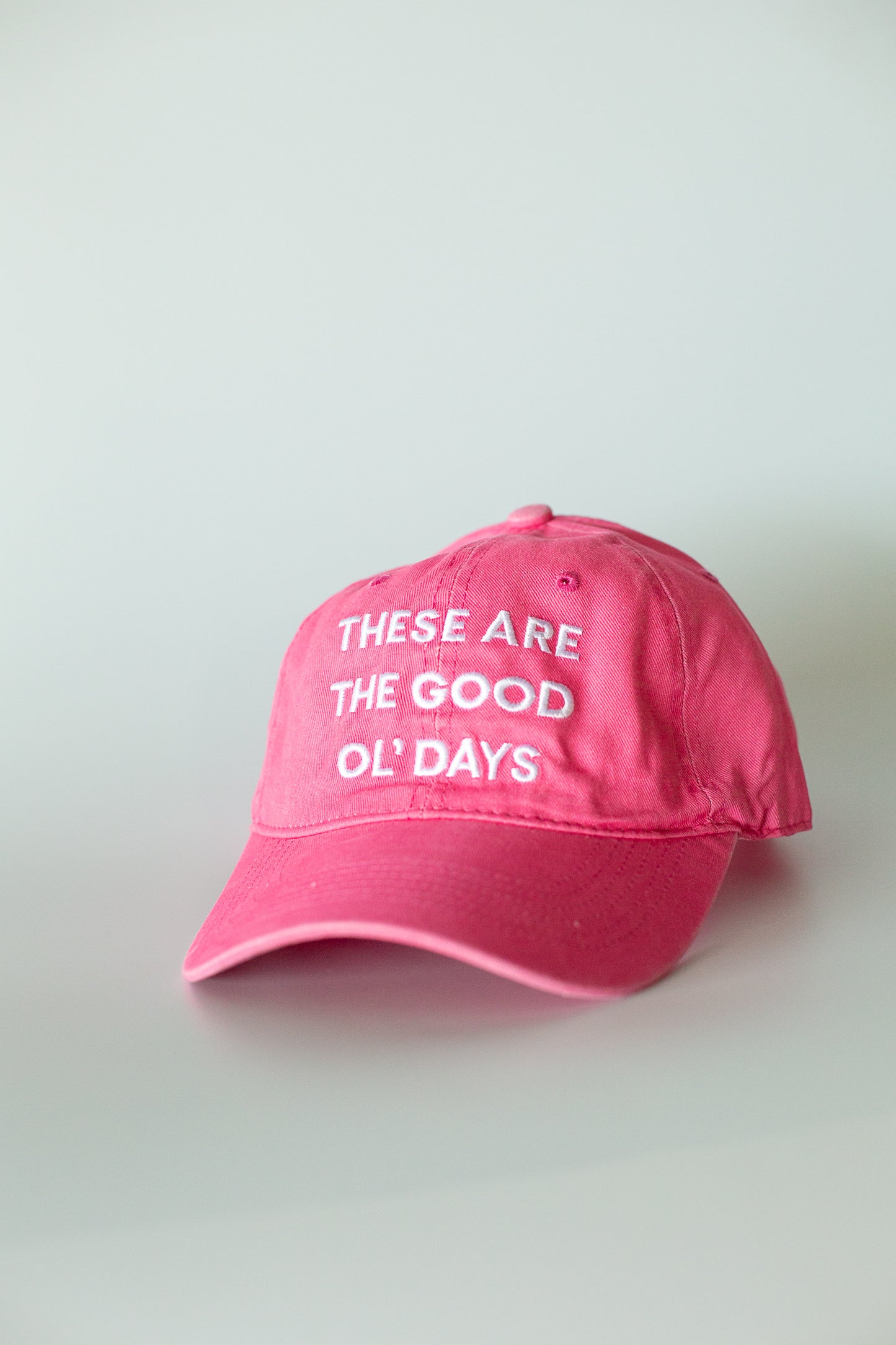 These Are The Good Ol Days Baseball Cap | 100% Cotton | 20 Colors