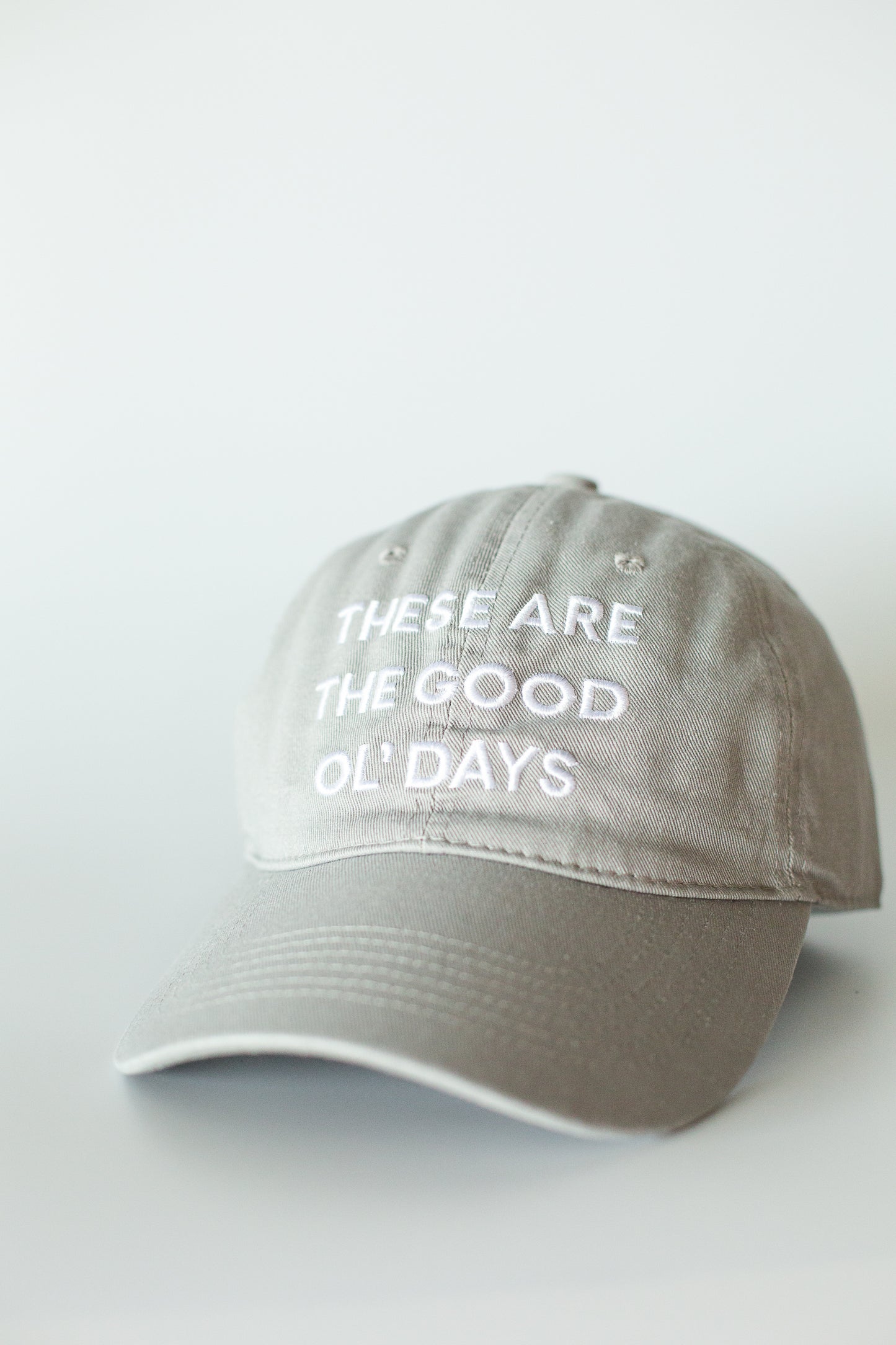 These Are The Good Ol Days Baseball Cap | 100% Cotton | 20 Colors