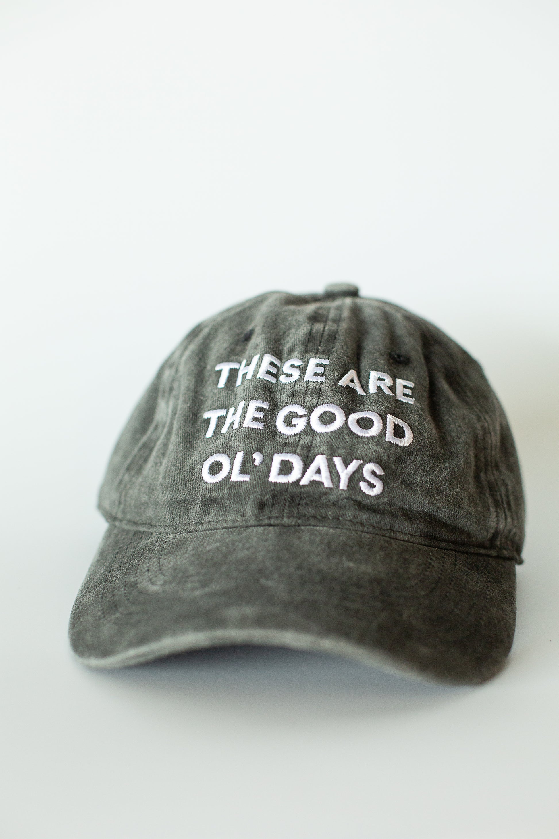 These Are The Good Ol Days Baseball Cap | 100% Cotton | 20 Colors