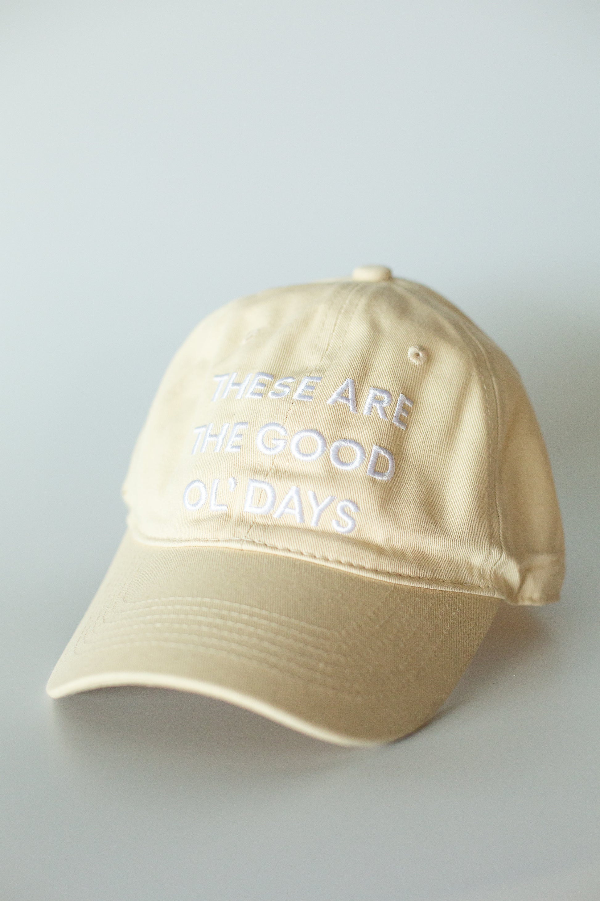 These Are The Good Ol Days Baseball Cap | 100% Cotton | 20 Colors