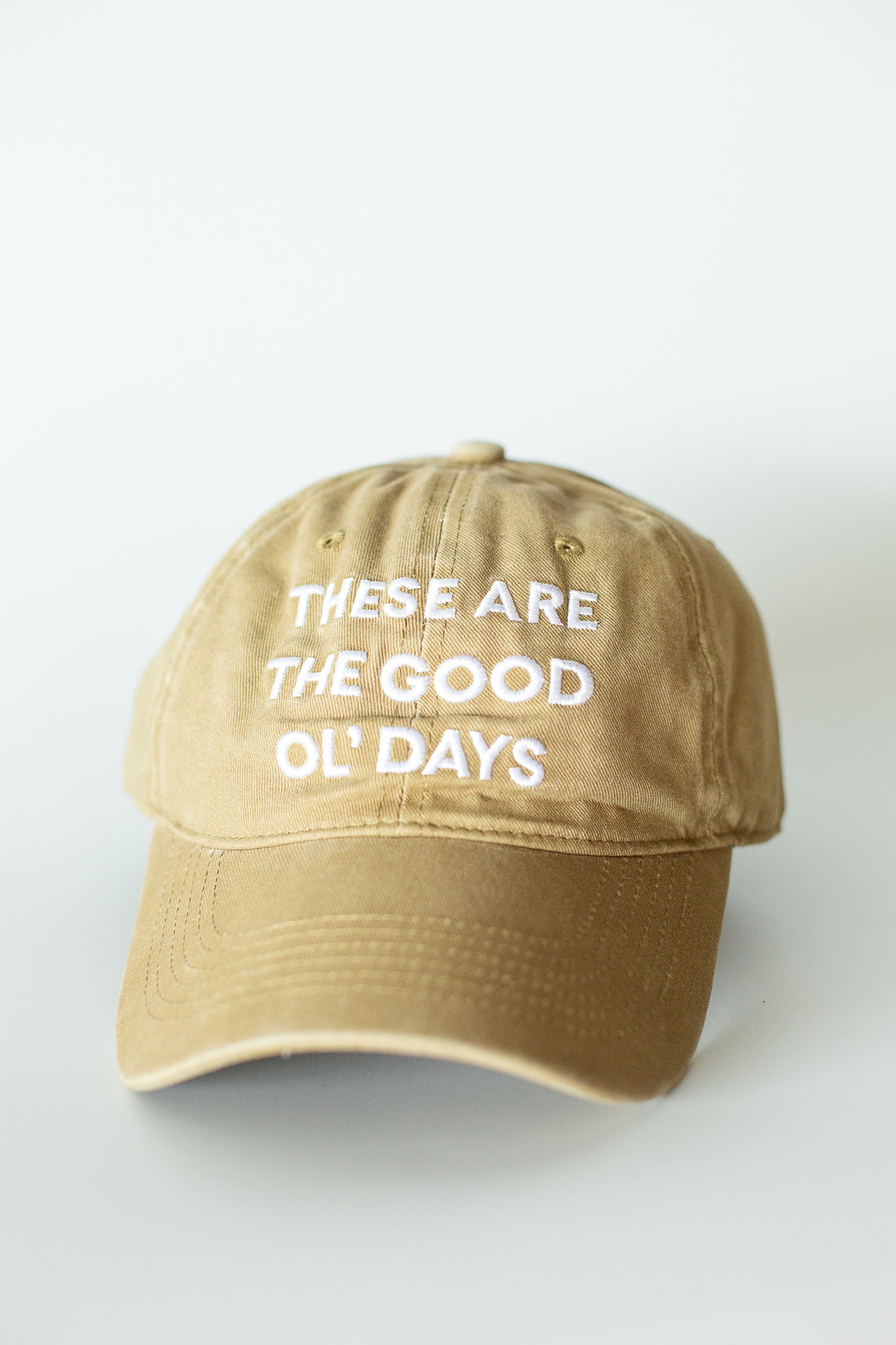 These Are The Good Ol Days Baseball Cap | 100% Cotton | 20 Colors