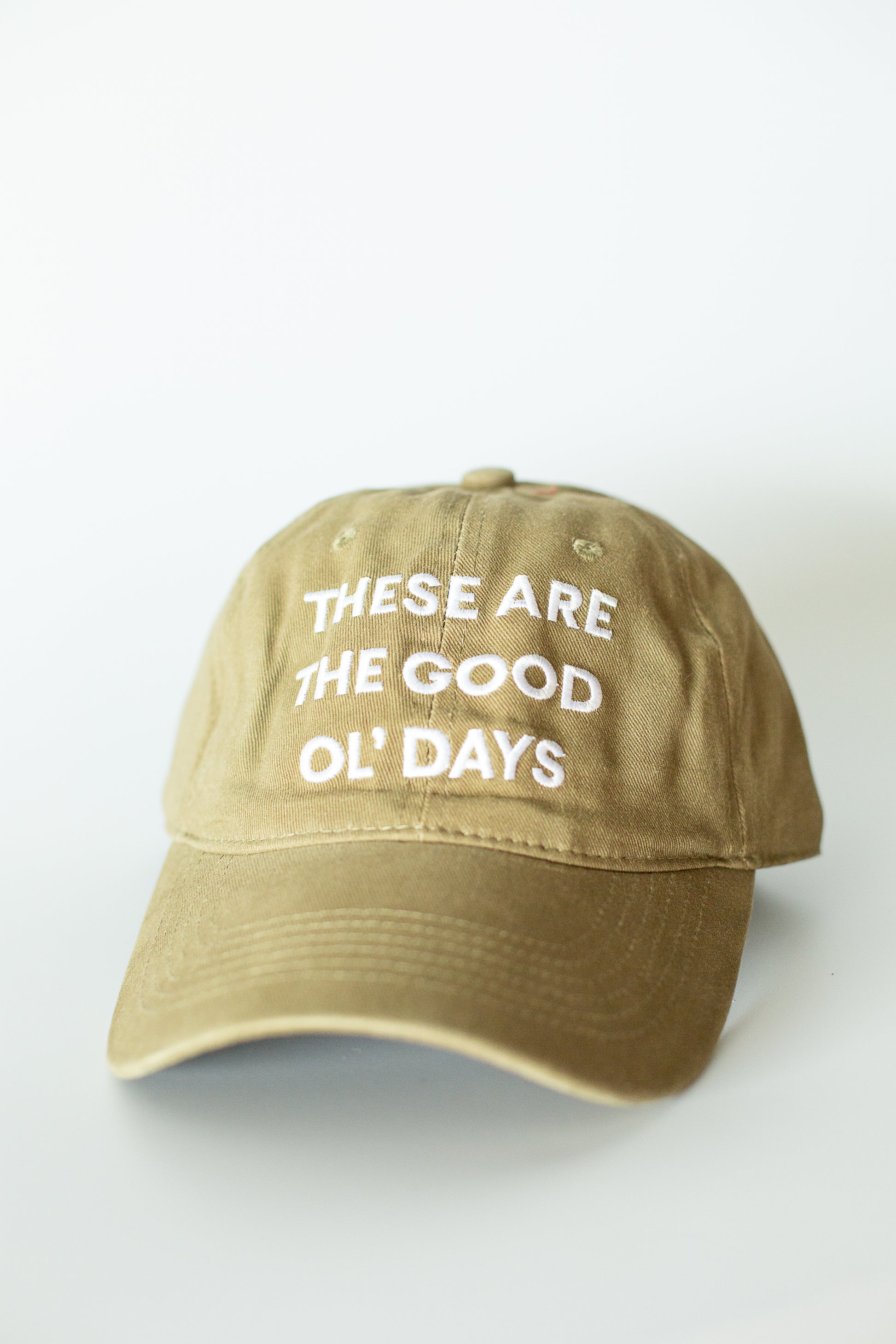 These Are The Good Ol Days Baseball Cap | 100% Cotton | 20 Colors