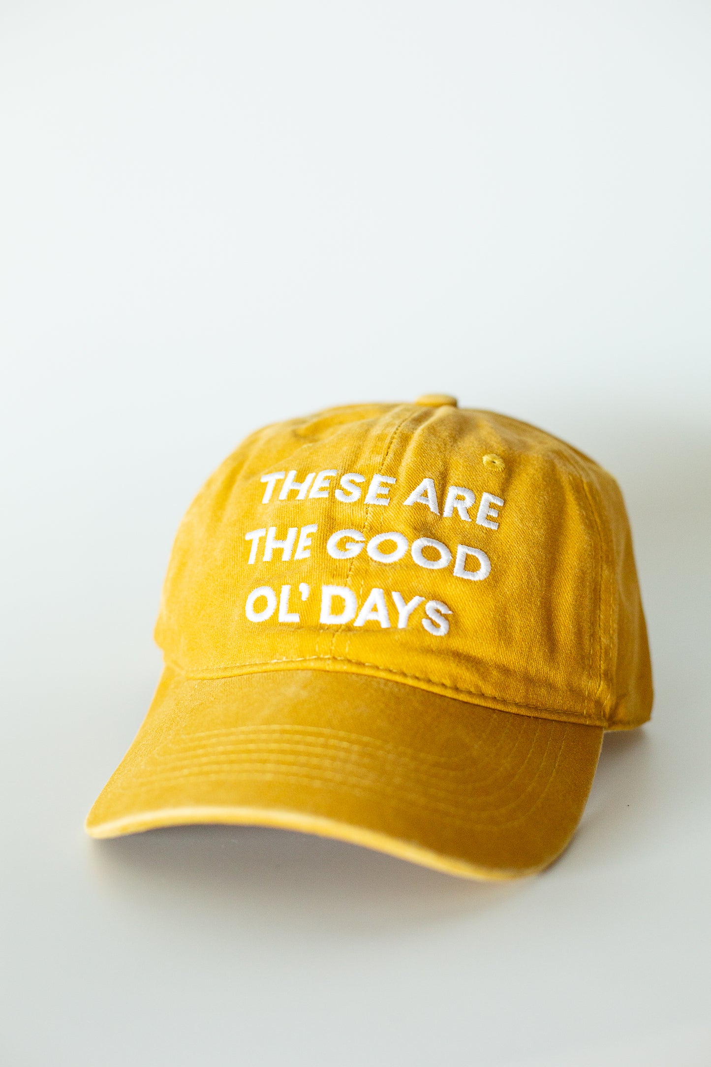 These Are The Good Ol Days Baseball Cap | 100% Cotton | 20 Colors