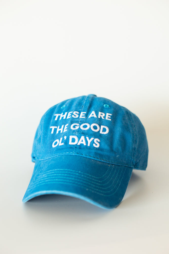 
                  
                    Load image into Gallery viewer, These are the good ol&amp;#39; days -  Baseball Cap Adult Size
                  
                