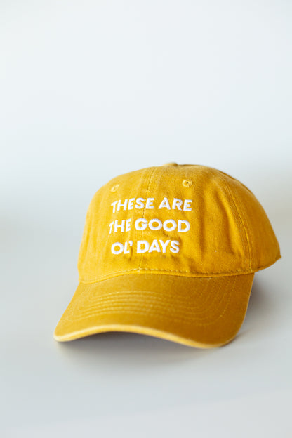 These Are the Good Ol' Days Baseball Cap | Child Size | Modern Burlap