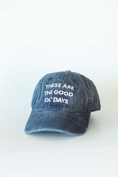These Are the Good Ol' Days Baseball Cap | Child Size | Modern Burlap
