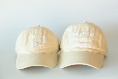 These Are the Good Ol' Days Baseball Cap | Child Size | Modern Burlap