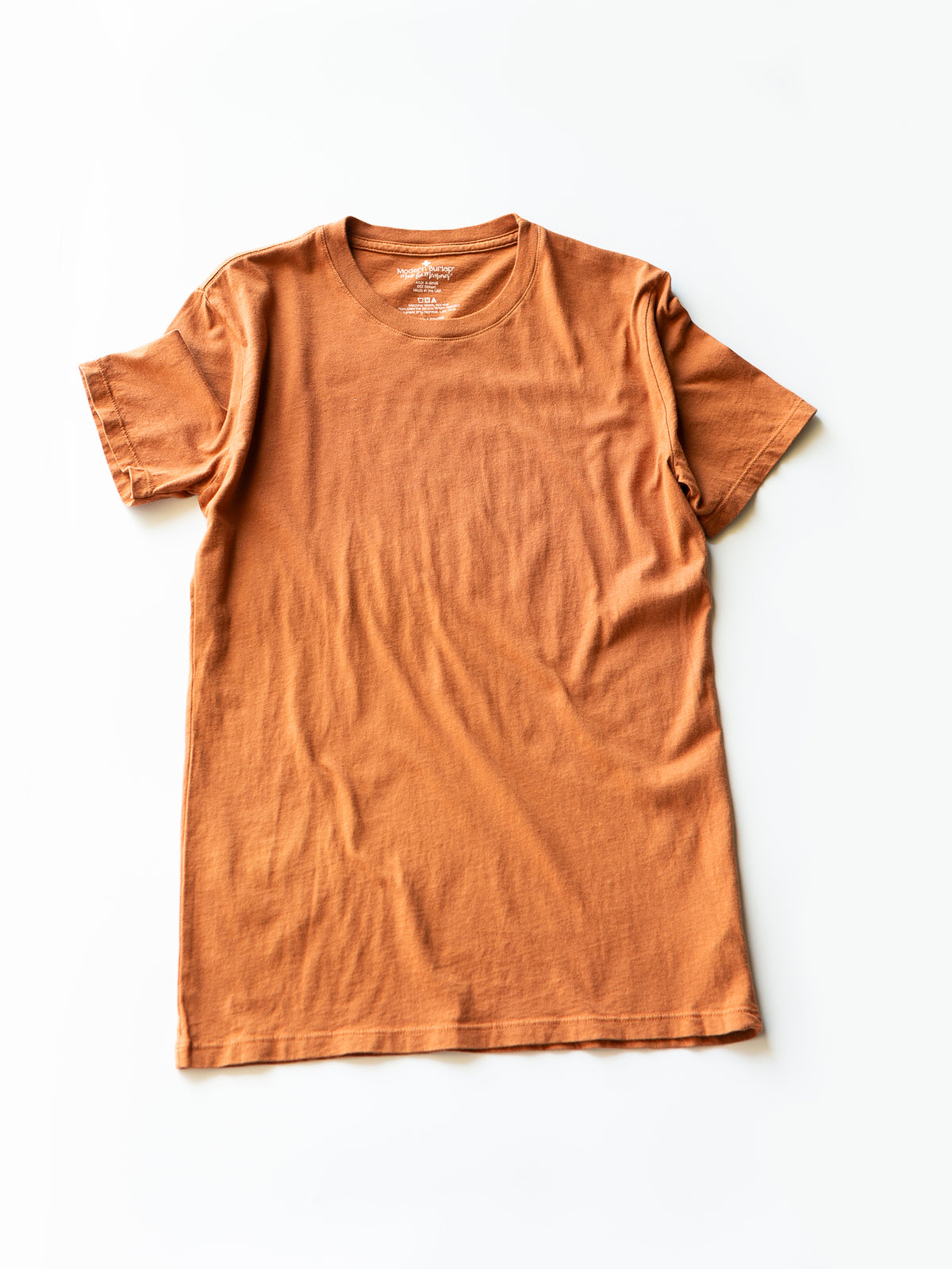 Made in the USA | Hebrews 12:1 Unisex S/S Crewneck Tee - Sunburn