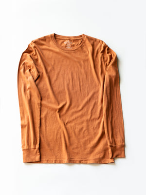 
                  
                    Load image into Gallery viewer, Made in the USA | Hebrews 12:1 Unisex L/S Crewneck Tee - Sunburn
                  
                